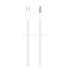 Apple audió kábel (3.5mm jack - Type-C, 120cm, AUX, cipőfűző) FEHÉR (MDV84ZM/A)