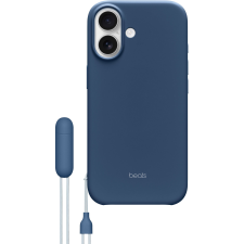 Apple Beats iPhone 17 MagSafe-rögzítésű, kameravezérlő-kompatibilis tok támasszal - hegycsúcskék (MGTM4LL/A) tok és táska