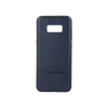 Apple Beeyo Premium iPhone XS Max (6,5") sötétkék műbőr bevonatos szilikon tok