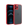 Apple Cellect iPhone 14 Plus tok áttetsző-piros/fekete (CEL-MATTIPH1467M-RBK) (CEL-MATTIPH1467M-RBK)