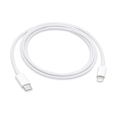 Apple eredeti, gyári Type-C - Lightning töltő- és adatkábel 1 m-es vezetékkel - MX0K2ZM/A (ECO csomagolás) kábel és adapter