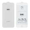 Apple Full glue iPhone 8 8G (4,7") fehér hajlított 5D előlapi + hátlapi üvegfólia