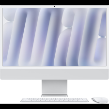 Apple iMac 24&quot; M4 Magyar, ezüst, Nano-textúrával (MD3H4MG/A) asztali számítógép