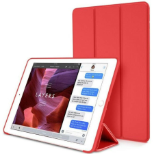 Apple iPad 10.2 (2019 / 2020 / 2021), mappa tok, Smart Case, piros tablet tok