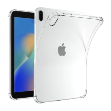 Apple iPad 10.9 (2022), Szilikon tok, közepesen ütésálló, légpárnás sarok, átlátszó tablet tok