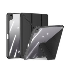 Apple iPAD Tablettok iPad Air 6 (2024, 11 coll) - DUX DUCIS Magi fekete ütésálló tok, ceruzatartóval tablet tok