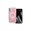 Apple iPhone 11, Szilikon tok, Flash MagSafe, rózsaszín