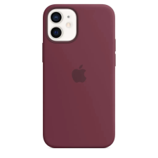 Apple iPhone 12 Mini Magsafe szilikontok - plum tok és táska
