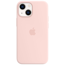 Apple iPhone 13 mini szilikon tok MagSafe-el - kréta rózsaszín tok és táska