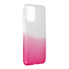 Apple iPhone 13 Pro (6.1&quot;) pink-ezüst csillámos szilikon tok tok és táska