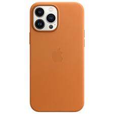 Apple iPhone 13 Pro Max bőrtok MagSafe-el - aranybarna tok és táska