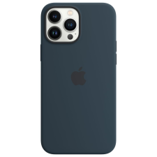 Apple iPhone 13 Pro Max szilikon tok MagSafe-el – Abyss Blue tok és táska