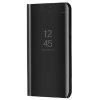  Apple iPhone 13 Pro, Oldalra nyíló tok, hívás mutatóval, Smart View Cover, fekete (utángyártott)