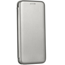 Apple iPhone 13 Pro, Oldalra nyíló tok, stand, Forcell Elegance, szürke tok és táska