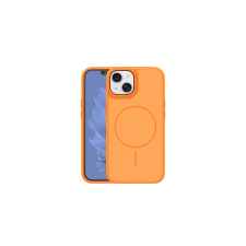 Apple iPhone 13, Szilikon tok, Thin Magsafe, narancs tok és táska