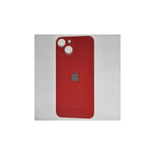 Apple iPhone 14, Akkufedél + ragasztó, (nagy lyukú verzió), piros (OEM) mobiltelefon, tablet alkatrész
