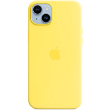 Apple iPhone 14 Plus szilikon tok MagSafe készülékhez kanárisárga színben tok és táska