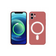 Apple iPhone 14 Pro mágneses szilikon tok, Piros tok és táska