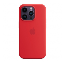 Apple iPhone 14 Pro MagSafe-rögzítésű szilikon tok, (PRODUCT)RED tok és táska