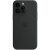 Apple iPhone 14 Pro Max MagSafe fekete szilikon tok