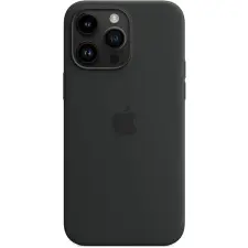 Apple iPhone 14 Pro Max MagSafe fekete szilikon tok tok és táska
