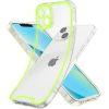  Apple iPhone 14, Szilikon tok, foszforeszkáló, sötétben világító, átlátszó/sárga