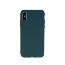 Apple iPhone 14, Szilikon tok, Matt, zöld tok és táska