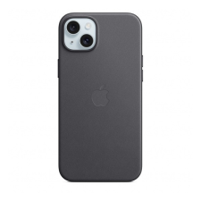 Apple iPhone 15 Plus FineWoven-szövettok MagSafe, fekete tok és táska