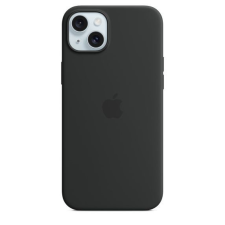 Apple iPhone 15 Plus Silicone Case with MagSafe Black (mt103zm/a) tok és táska