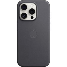 Apple iPhone 15 Pro MagSafe fekete FineWoven szövet tok tok és táska