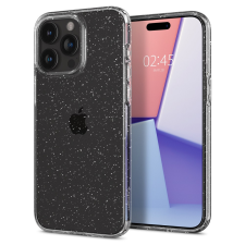 Apple iPhone 15 Pro Max, Szilikon tok, Spigen Liquid Crystal Glitter, átlátszó tok és táska