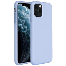 Apple iPhone 15 Pro, Szilikon tok, Wooze Liquid Silica Gel, lila tok és táska