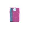 Apple iPhone 15, Szilikon tok, Thin Magsafe, fukszia