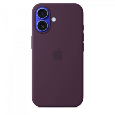 Apple iPhone 16 Gyári szilikon tok - Szilva tok és táska