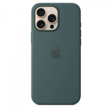 Apple iPhone 16 Pro Max Gyári szilikon tok - Tózöld tok és táska