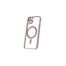 Apple iPhone 16 Pro Max, Szilikon tok, Chrome Mag, rózsaszín-arany tok és táska