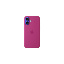 Apple iPhone 16 Silicone Case with MagSafe - Fuchsia tok és táska