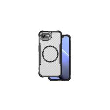 Apple iPhone 16, Szilikon tok, Defender Carbon Mag, fekete tok és táska