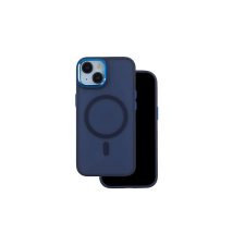 Apple iPhone 16, Szilikon tok, Frozen Magsafe, kék tok és táska