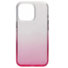  APPLE IPHONE 16E TOK TPU SZÍNÁTMENETES CSILLOGÓS PINK