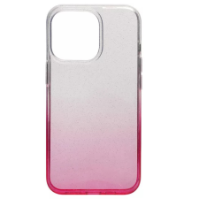 APPLE IPHONE 16E TOK TPU SZÍNÁTMENETES CSILLOGÓS PINK tok és táska