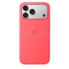 Apple iPhone 17 Pro Max Silicone Case with MagSafe - Bright Guava (SEASONAL) (MHW64ZM/A)