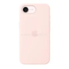 Apple iPhone 17e Silicone Case with MagSafe - Soft Pink (MHWJ4ZM/A)