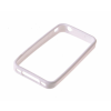 Apple iPhone 4/4S, Védőkeret (bumper), fehér
