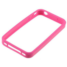 Apple iPhone 4/4S, Védőkeret (bumper), rózsaszín tok és táska