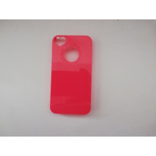 Apple iPhone 4, Hátlap tok, csipkés, rózsaszín tok és táska