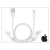 Apple iPhone 5/5S/5C/SE/iPad 4/iPad Mini eredeti, gyári USB töltő- és adatkábel 50 cm-es vezetékkel - Lightning - ME291ZM/A (Power Bank-hoz, ill. autóba ajánlott)
