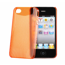 Apple iPhone 5/5S/SE/6C, Hátlap tok, narancs - Vennus tok és táska