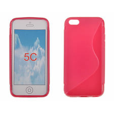 Apple iPhone 5/5S/SE/6C, Szilikon tok, S-Case, rózsaszín tok és táska