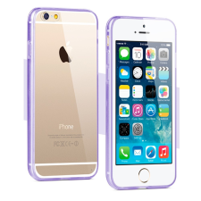 Apple iPhone 6 6G 6S (4,7") lila szilikonos hybrid hátlap tok tok és táska